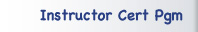 Instructor Cert Pgm