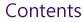 Contents