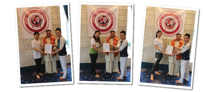 國際瑜伽聯盟500小時Master Yoga Teacher證書