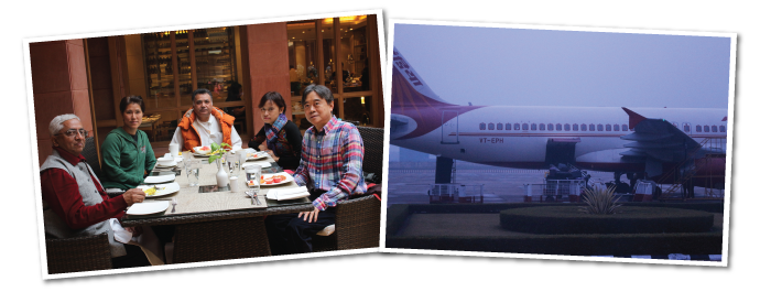 我哋同Swamiji食過早餐後道别。到Pasmina瘋狂血併再出發去尾站Varanasi。